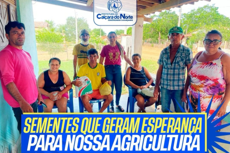 Prefeitura de Caiçara do Norte fortalece agricultura e garante apoio aos produtores para início da nova safra