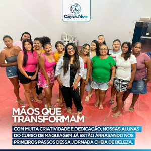 Curso de Maquiagem em Caiçara do Norte